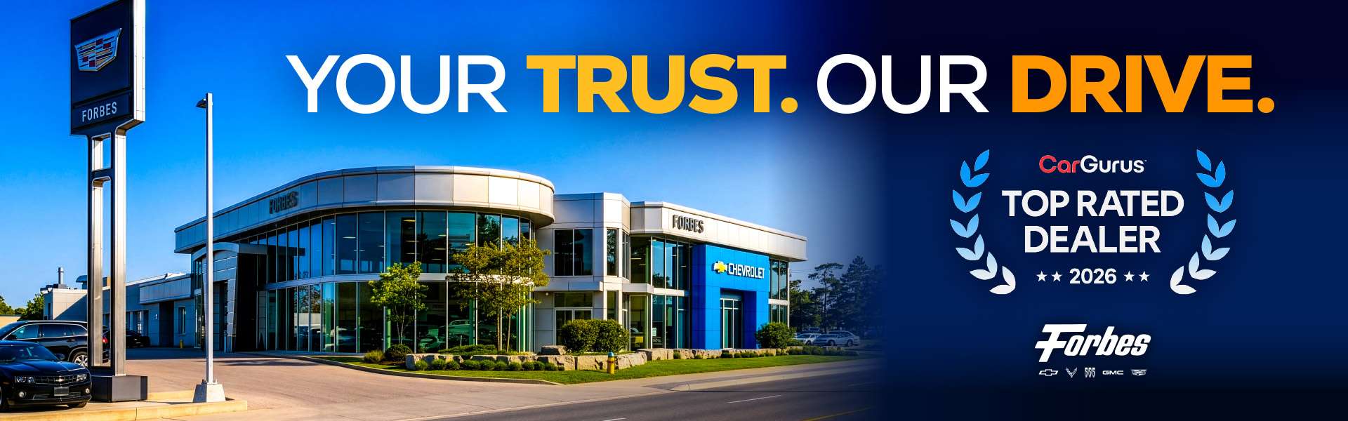 Forbes Motors GM Named CarGurus Top-Rated Dealer for 2026